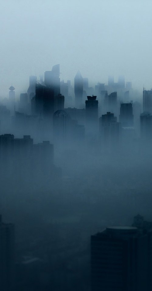 Shanghai Fog (Large) by Serge Horta