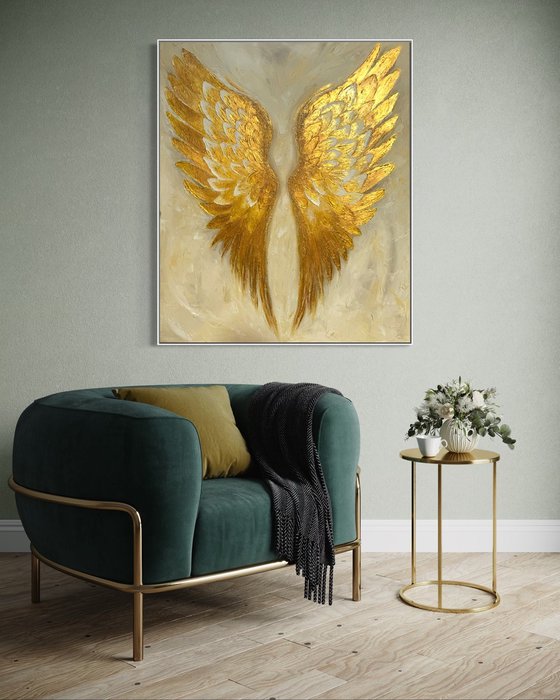 “Angel wings”