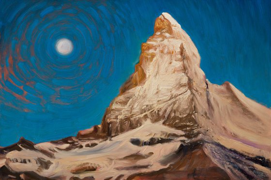 Matterhorn and the Moon