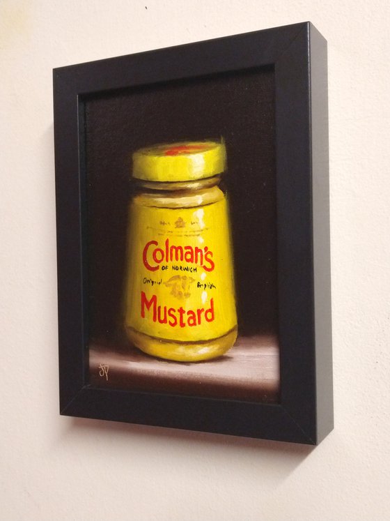 Mustard   framed still life