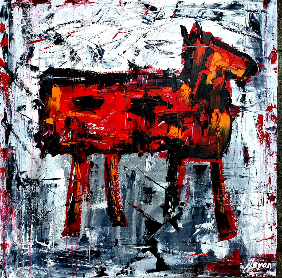 Abstract story about a Trojan Horse by Jovan Srijemac
