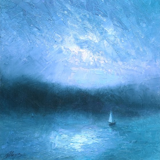 Misty island