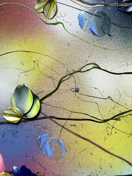 Floral Whirl I