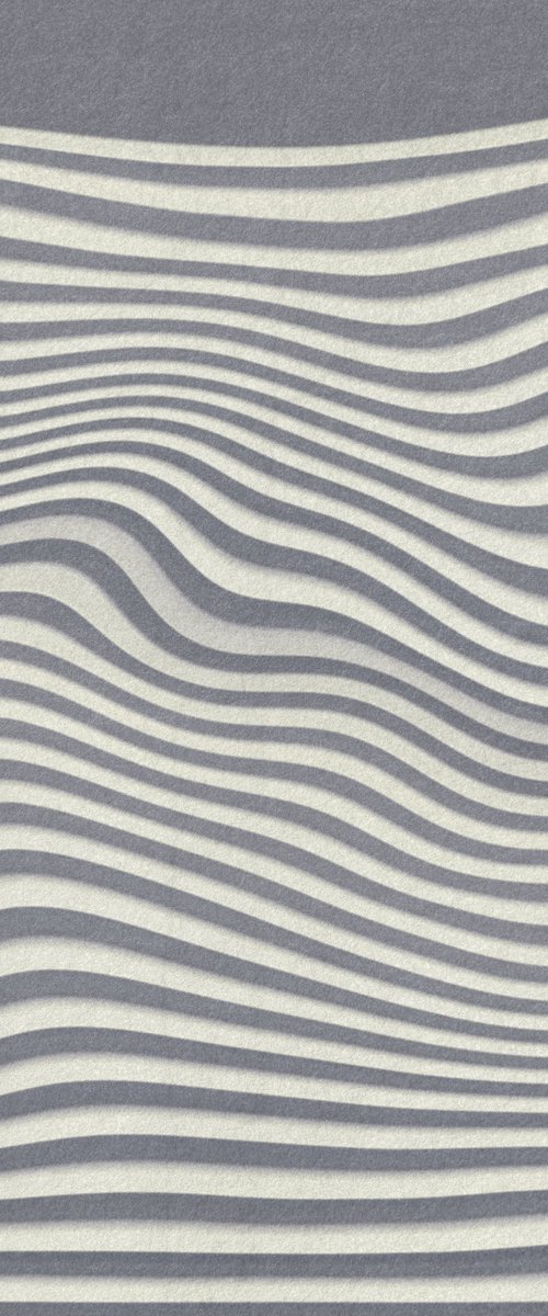 Wavy lines 7 by Lidiya Dmitrieva