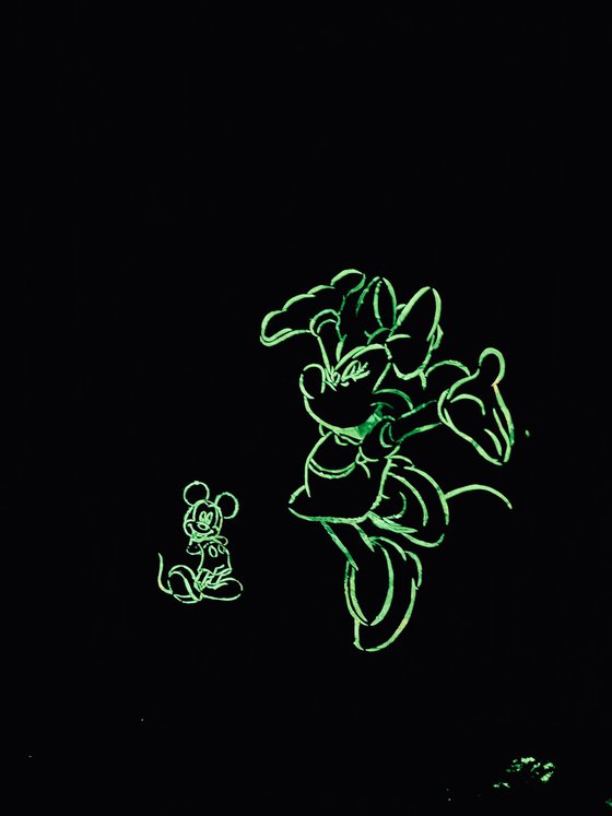 Mickey and Minnie “Dance of light”
