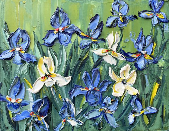 Irises to Gogh