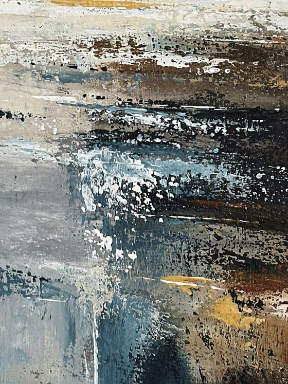 Silver Tide Over Earth Layers