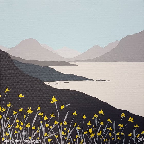 Spring over Wastwater, The Lake District