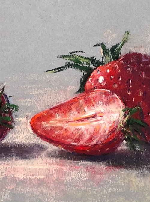 Strawberries by Natalie Ayas
