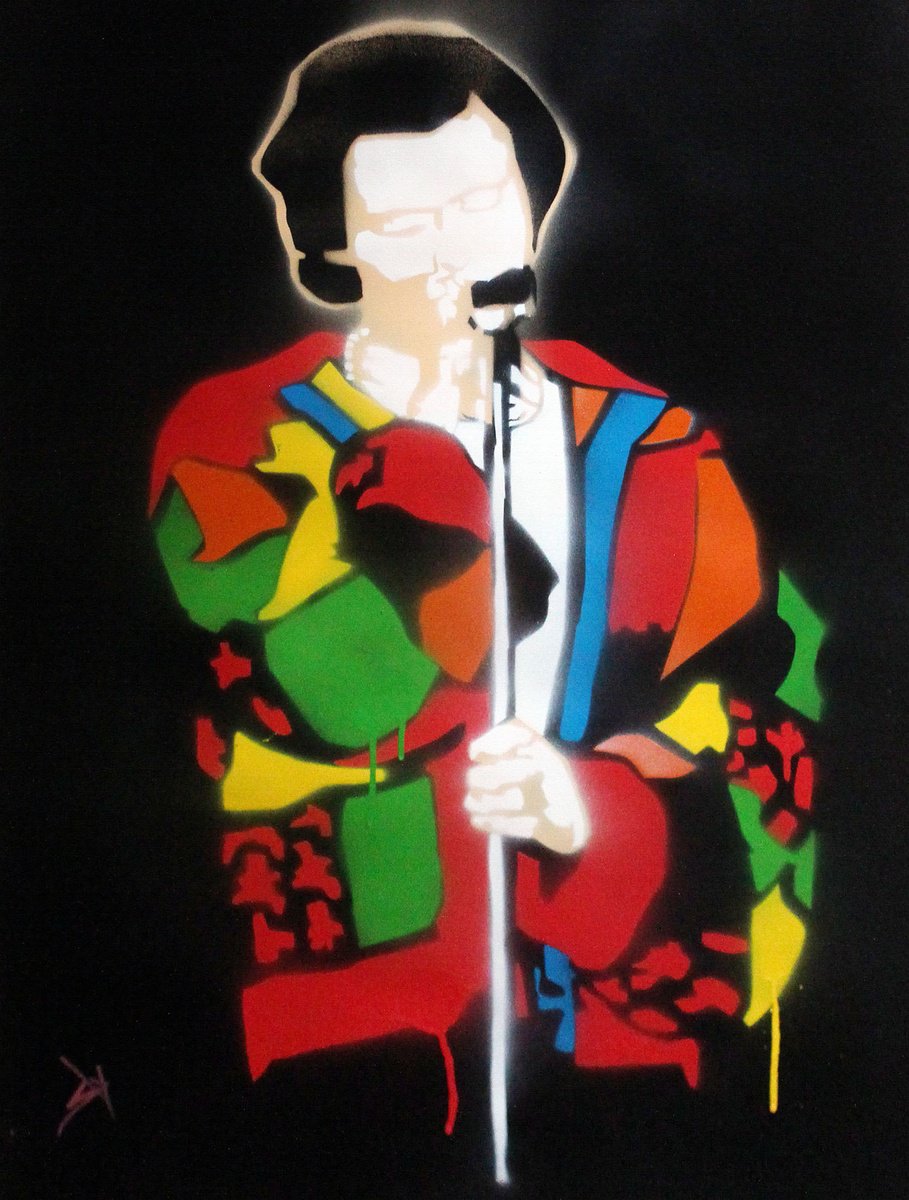 Urban And Pop Painting , Harry Styles And Cardi (Bc). By Juan Sly, 23 X 30, Artwork For Sale On Artfinder