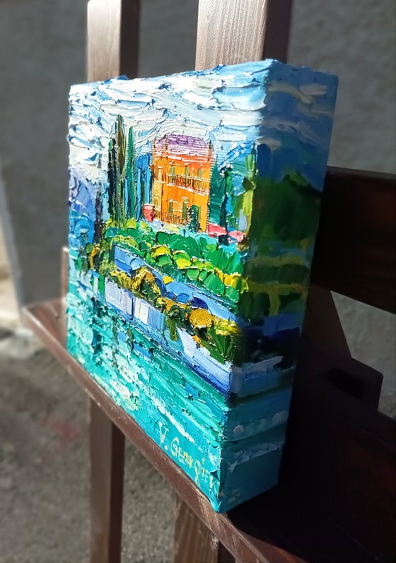 Art gift box - Como lake