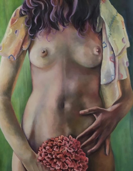 Flower woman