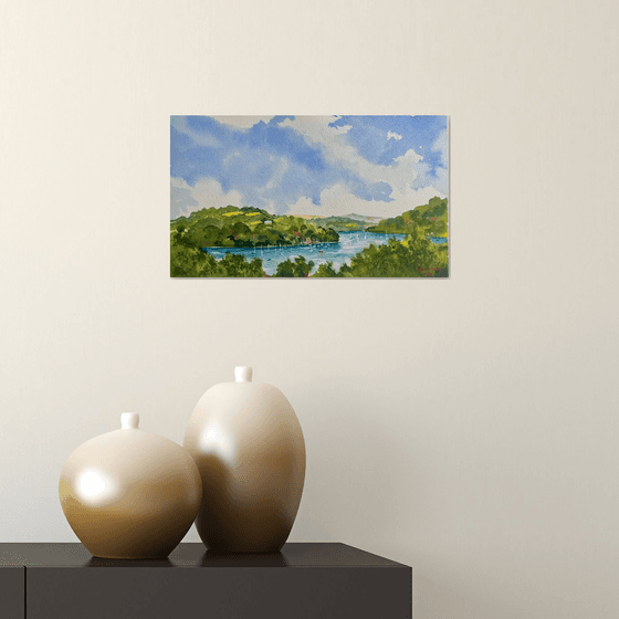 Two River Dart Paintings