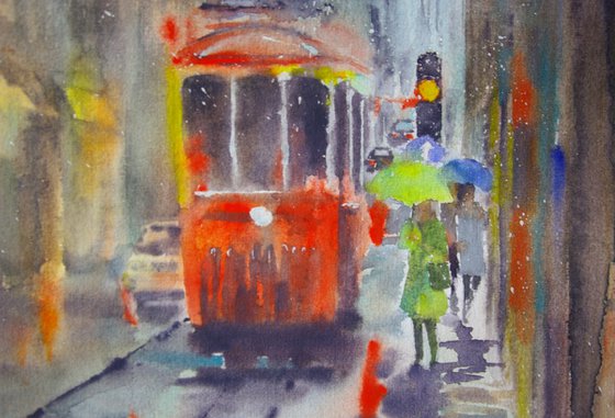 Lisbon tram