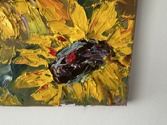 Sunflowers dark