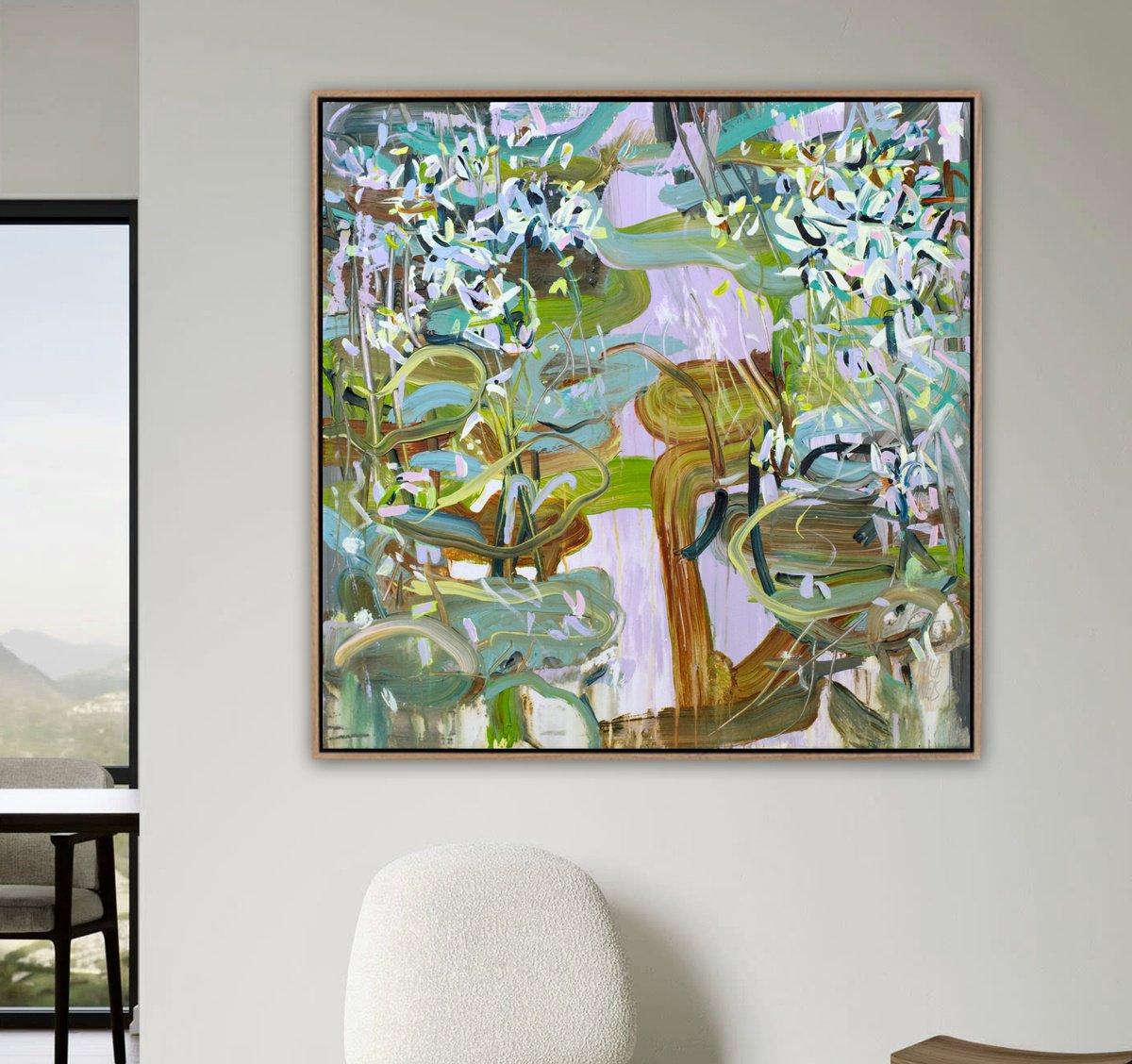  Blossom By Mila Weis, 31 X 31, Artwork For Sale On Artfinder