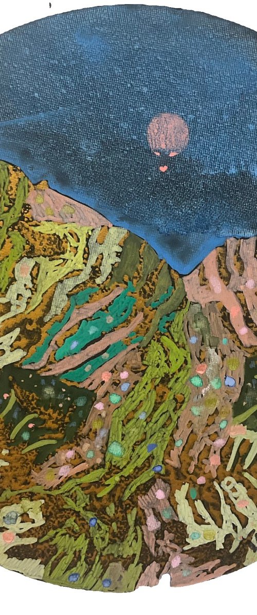 Argyll hillside by Gwendolyn Fleming