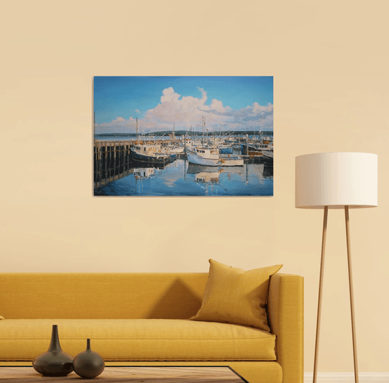 A Harbour Holds the Sky