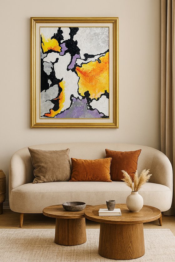 Quadro acrilico "KAOS"