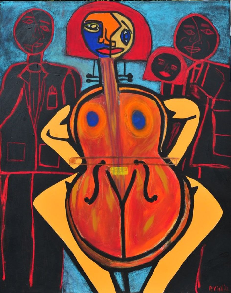 Cello by Peter Vigil