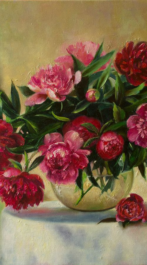 Peonies by Anna Bessonova (Kotelnik)