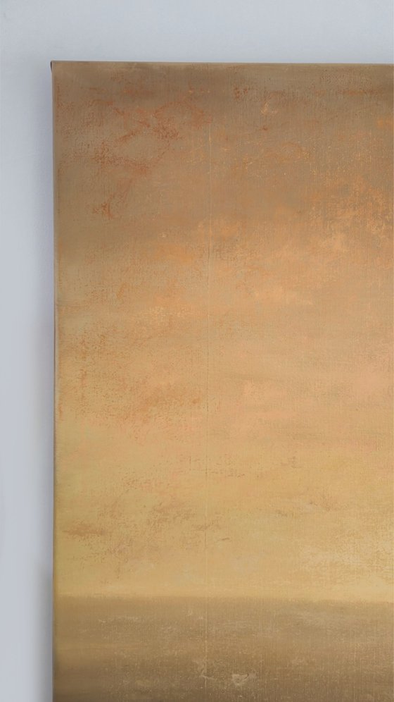 Zero Dawn, minimalist seascape