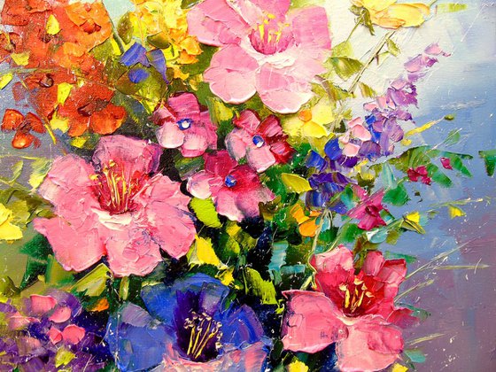 Bouquet of summer flowers