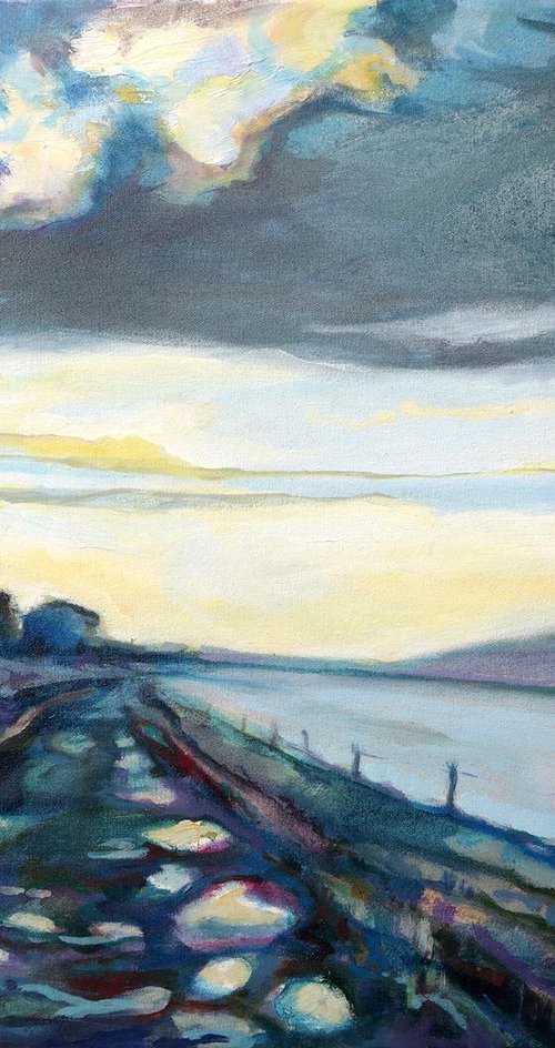 Downs at Dawn by Guy  Pickford