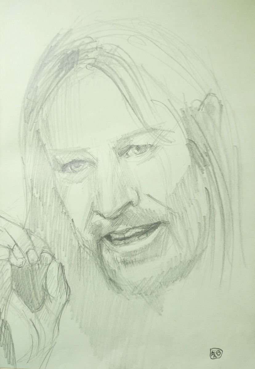 Portrait sketch 10 by Mag Verkhovets