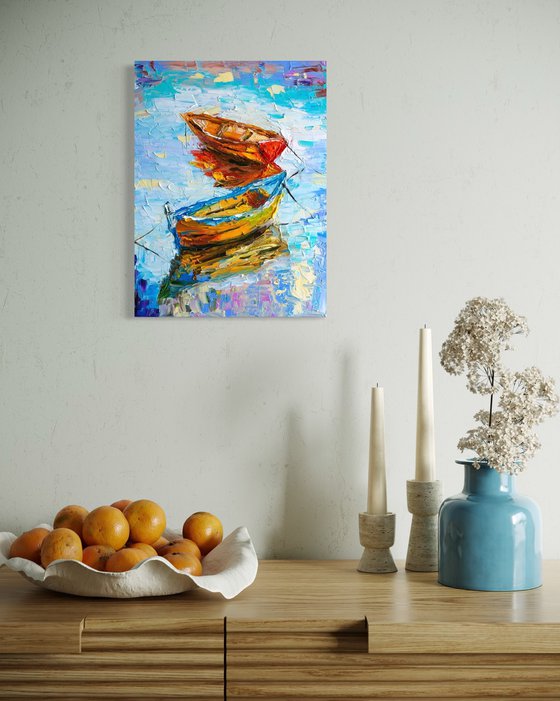 Boats on the river