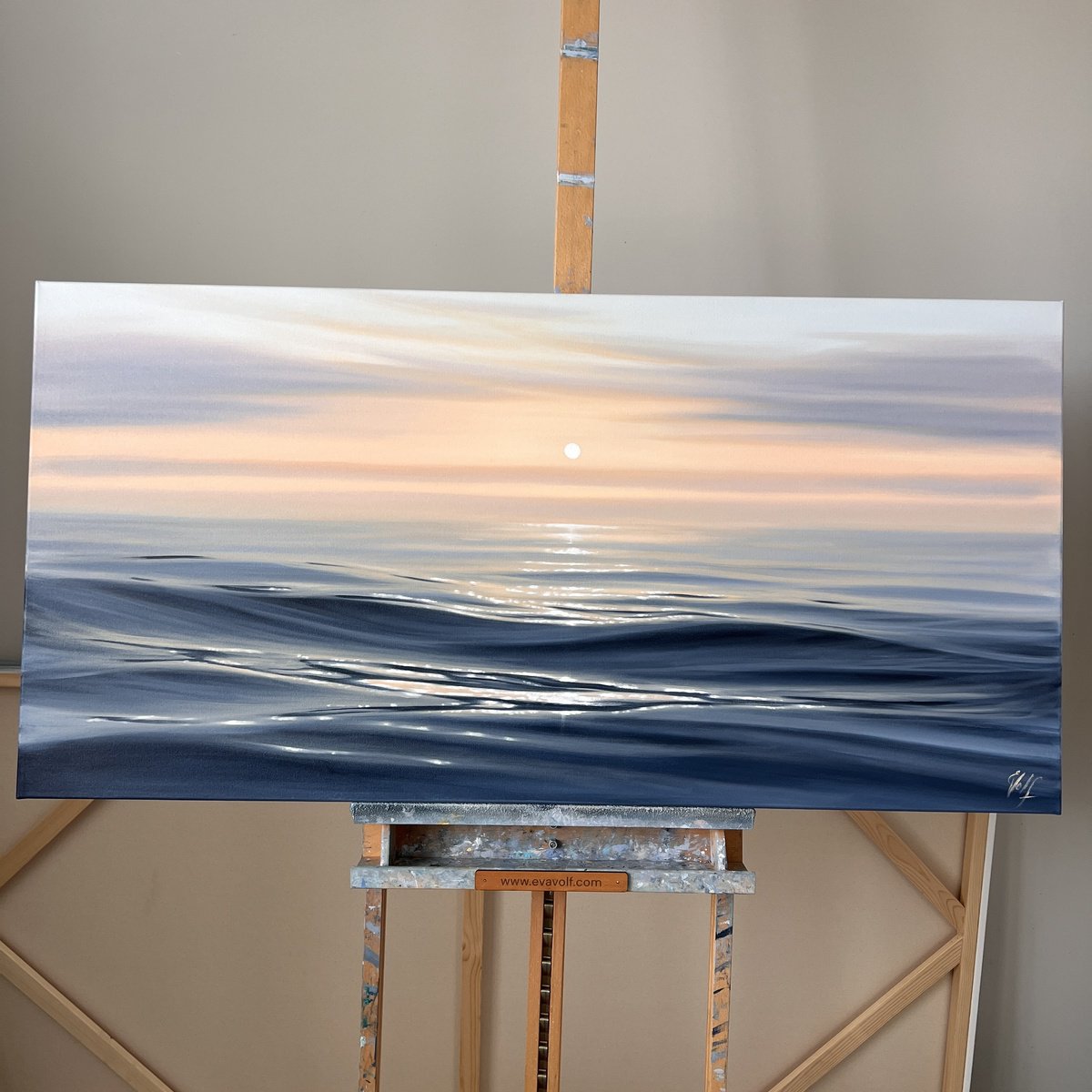 Feel The First Light By Eva Volf, 48 X 24, Artwork For Sale On Artfinder