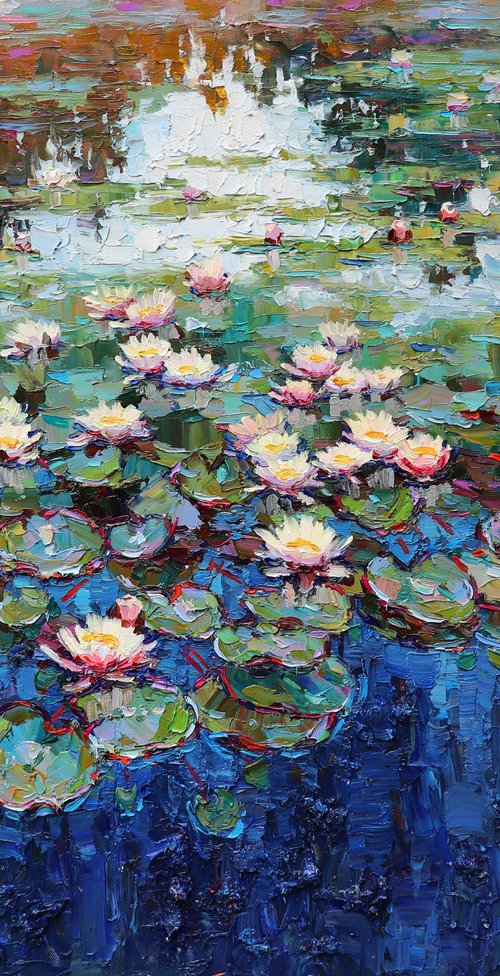 "Water lilies" by Evgeny Chernyakovsky