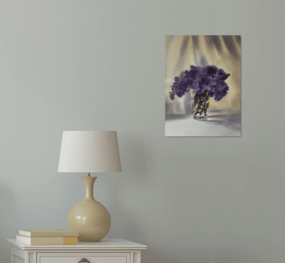 Lilac in a vase