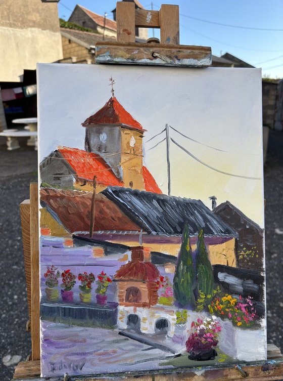 Church Tower in Balesmes-sur-Marne