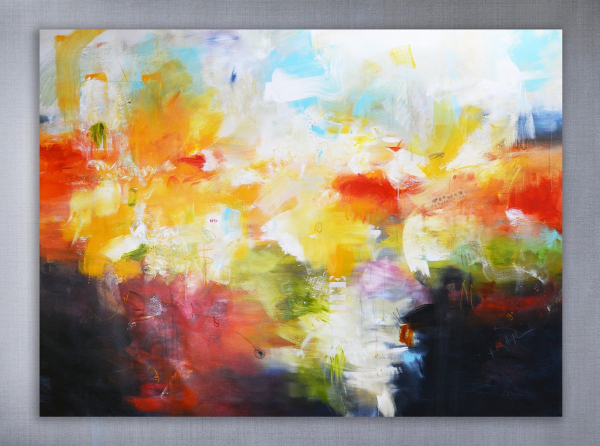  Fields Of Color By Andrada Anghel, 80 X 60, Artwork For Sale On Artfinder
