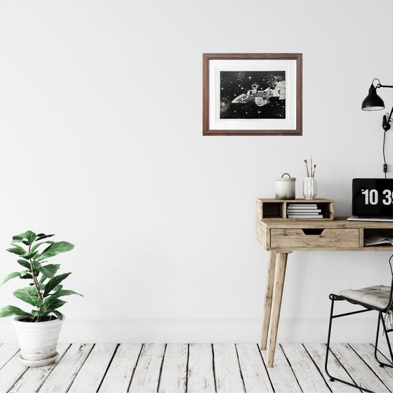 Exterior No.13: The Girl in The Rocket