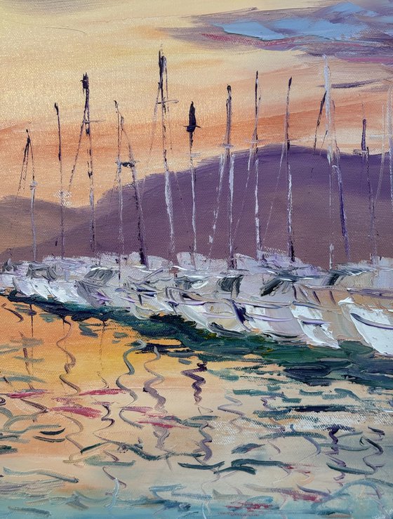 Sunset Serenade, Sainte-Maxime Marina