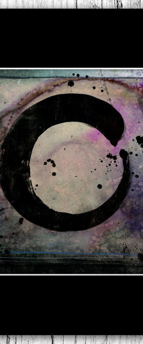 Being Within 5 - Abstract Zen Circle Painting by Kathy Morton Stanion by Kathy Morton Stanion