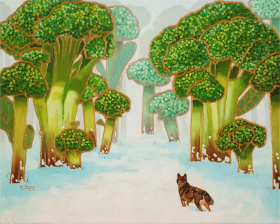 Broccoli forest