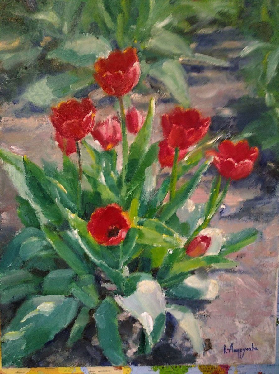 Tulips by Valentina Andrukhova