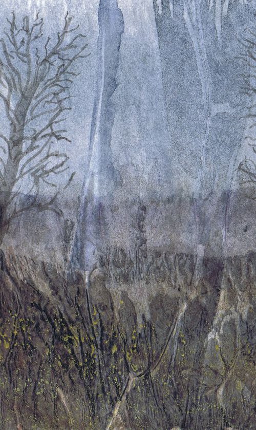 Through the mist. by Aidan Flanagan Irish Landscapes