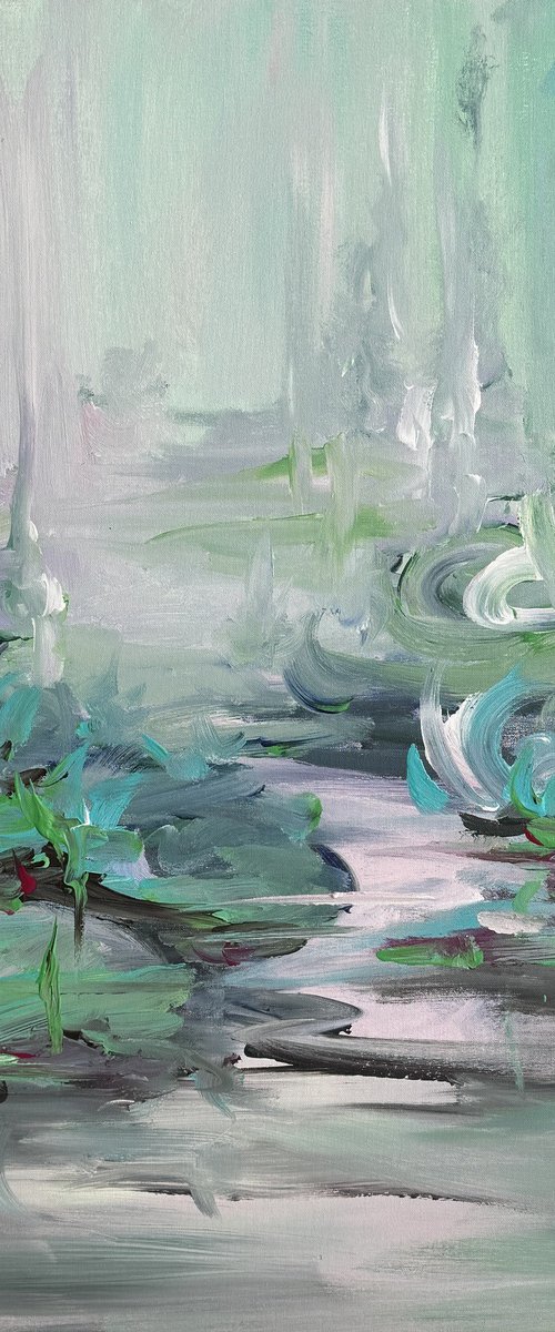 Water lilies No 196 by Liliana Gigovic