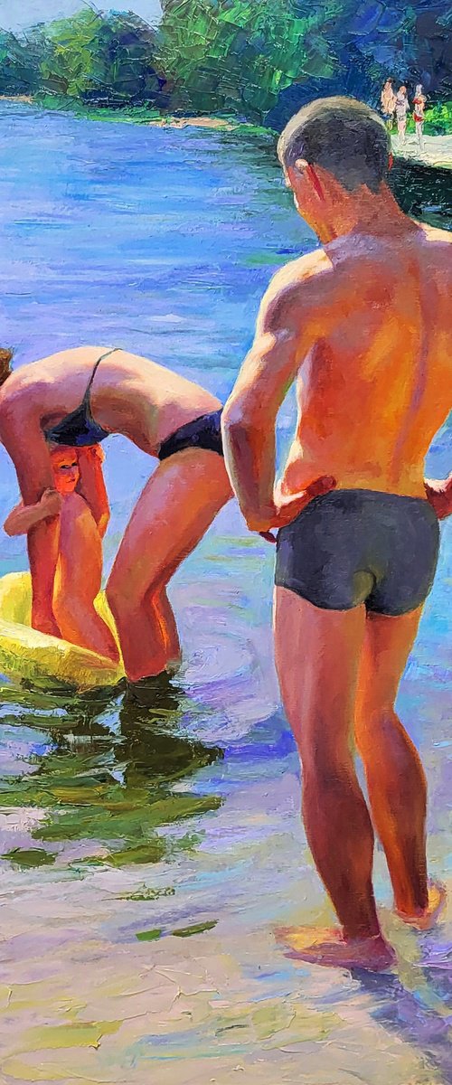 Happy Summer Childhood by Boris Serdyuk