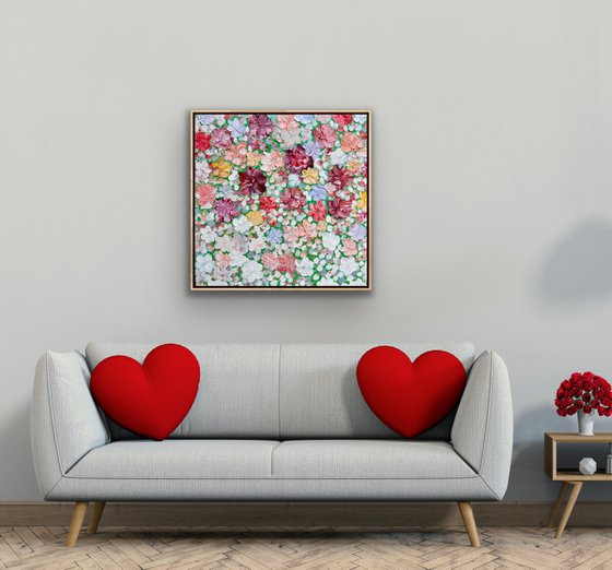 Garden of Happiness - Framed