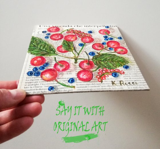 Bread and Fruits News-inspired