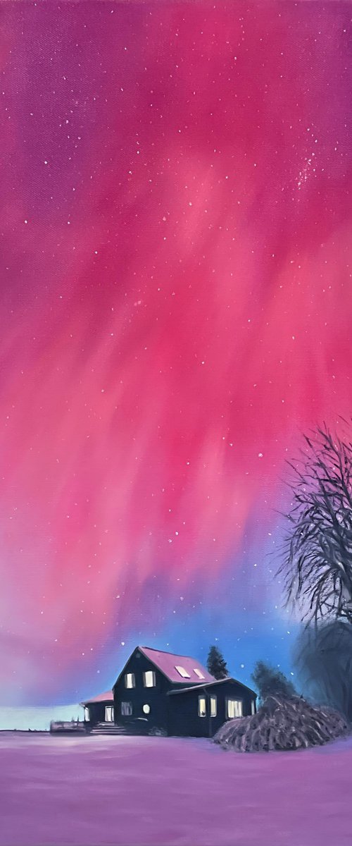 Aurora Borealis. Northern Lights by Alla Kallass