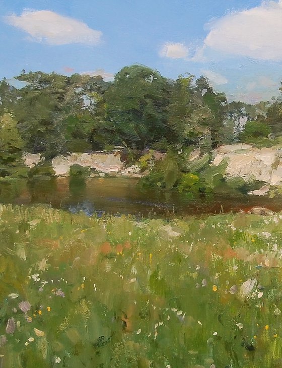 To the river