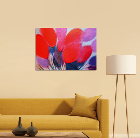 Tulips Red 7
