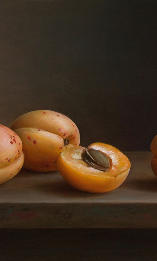 Apricots by Albert Kechyan