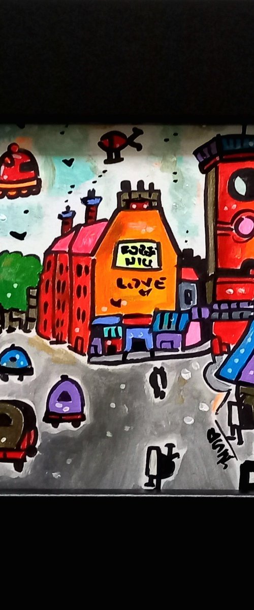 Vibrant Old Forest Hill London by Maria Luisa  Azzini